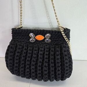 Braided mini bag